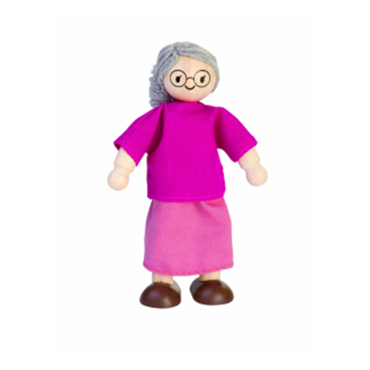 Puppenhauspuppe Grossmutter