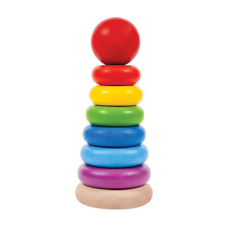 Sortierturm mit Ringen