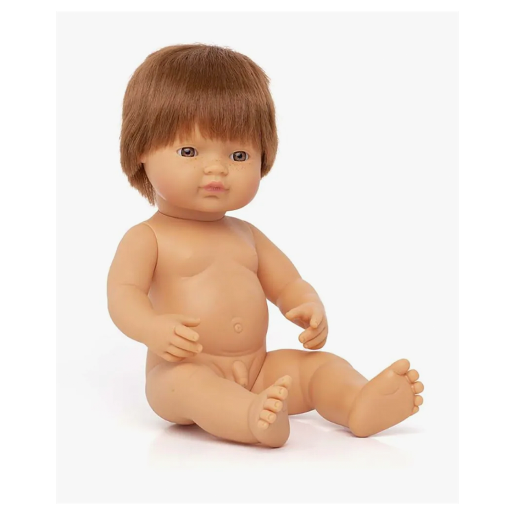 Puppe rothaariger Junge