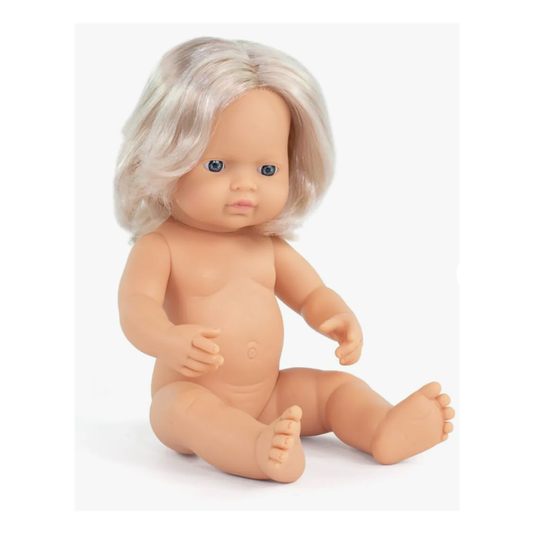 Puppe hellblondes Mädchen
