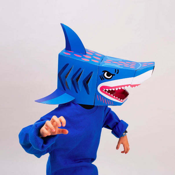 3D Haifisch Maske - 1