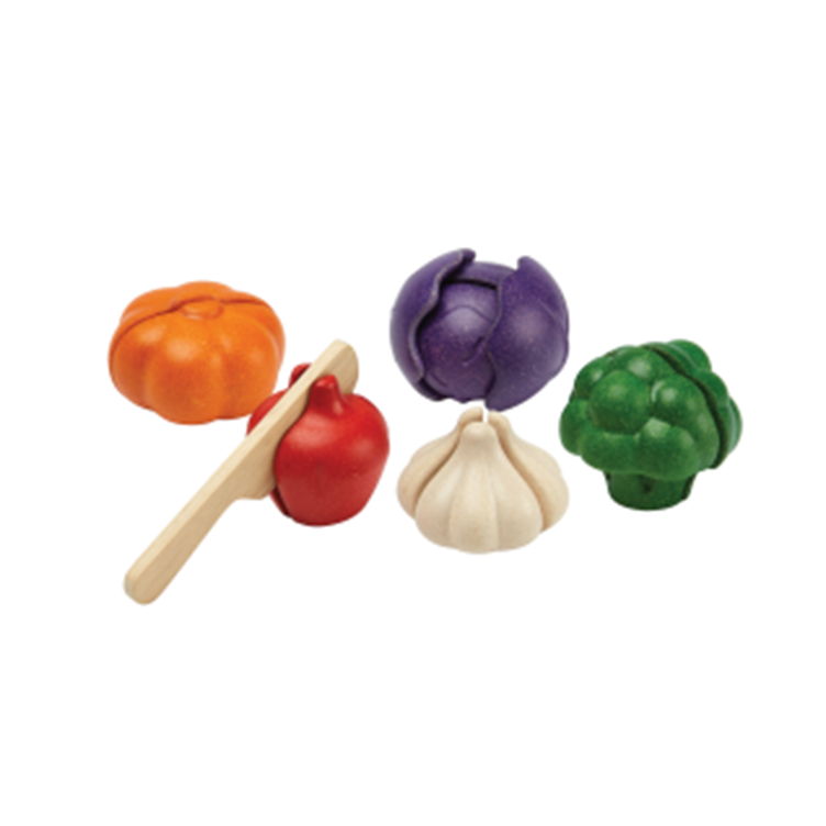 5-farbiges Gemüseset