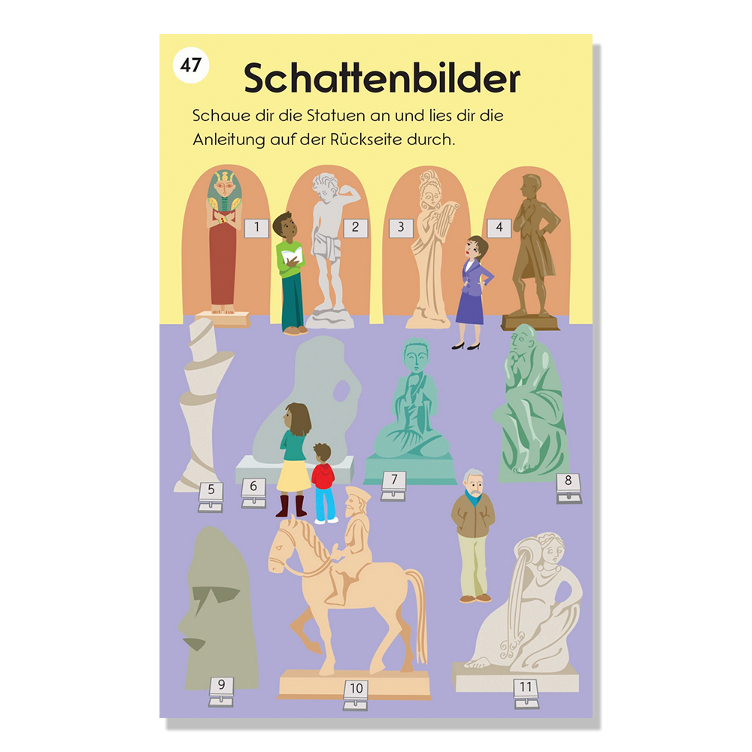 50 Karten - Kunterbunte Spiele für lange Reisen - 3