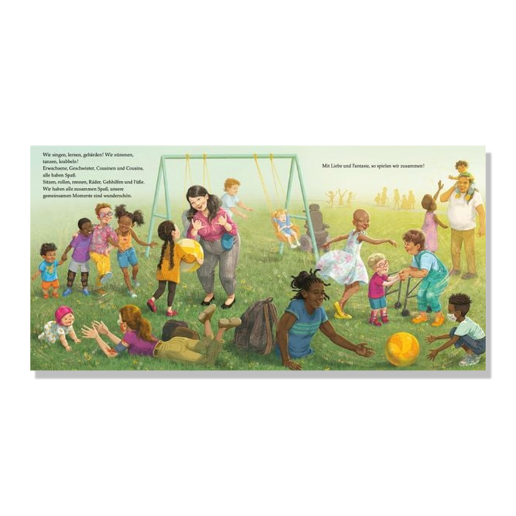 Alle spielen mit! - Ein Buch über ein inklusives Miteinander - 1