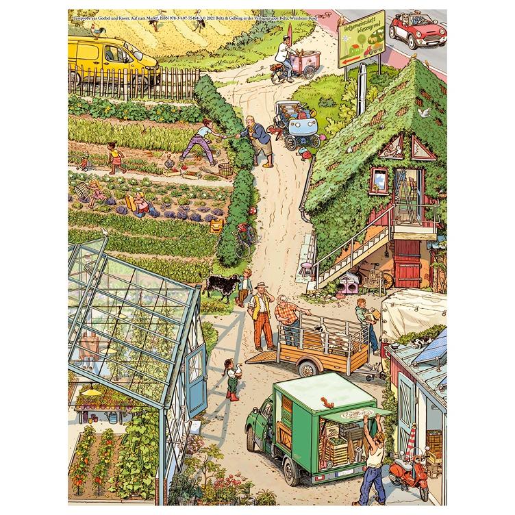 Auf zum Markt! - Eine Wimmelbilder-Geschichte - 2