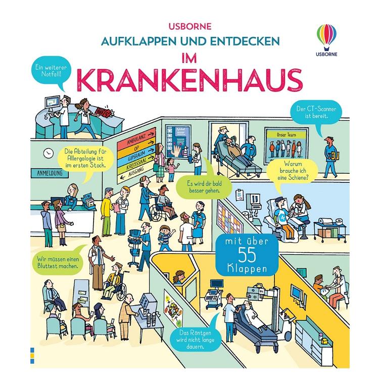 Aufklappen und Entdecken: Im Krankenhaus