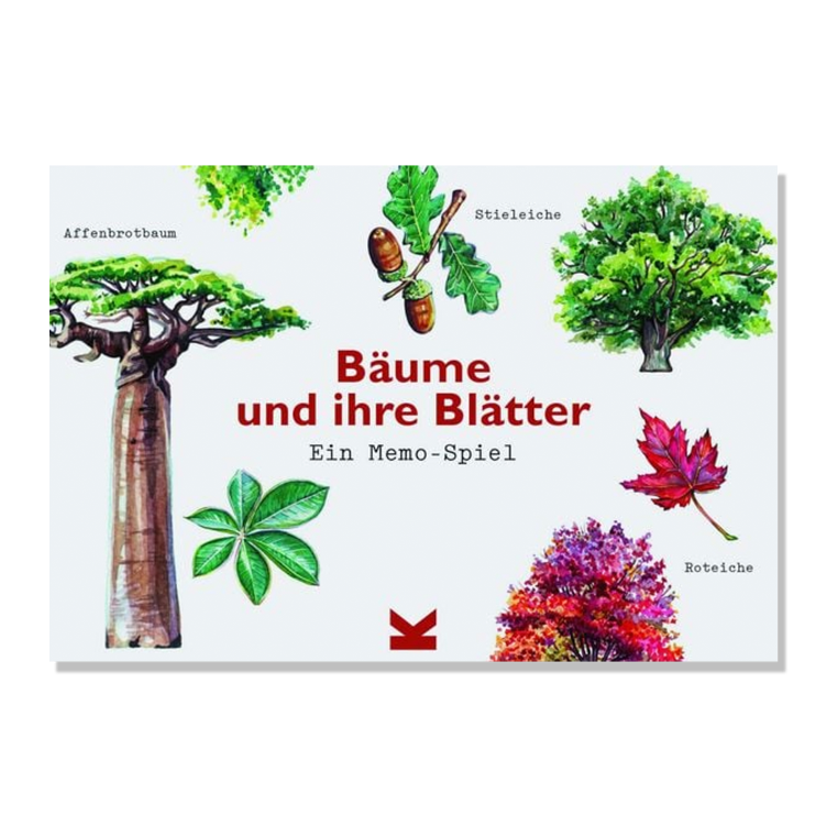 Bäume und ihre Blätter - Ein Memo-Spiel