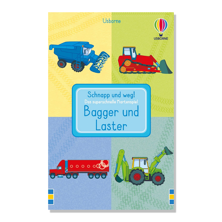 Bagger und Laster - Schnapp und weg! Das superschnelle Kartenspiel