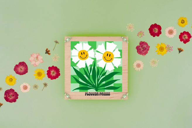 Blumenpresse Gänseblümchen - 0