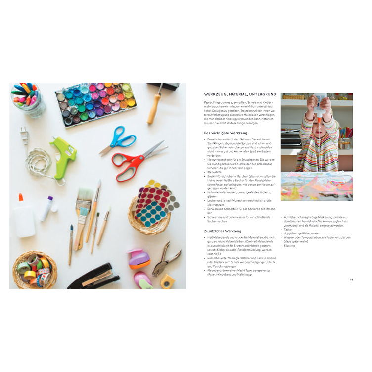 Collage-Workshops für Kinder - Reißen, schneiden, kleben, gestalten - inspiriert von Eric Carle - 5