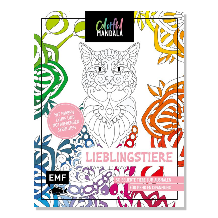Colorful Mandala - Lieblingstiere