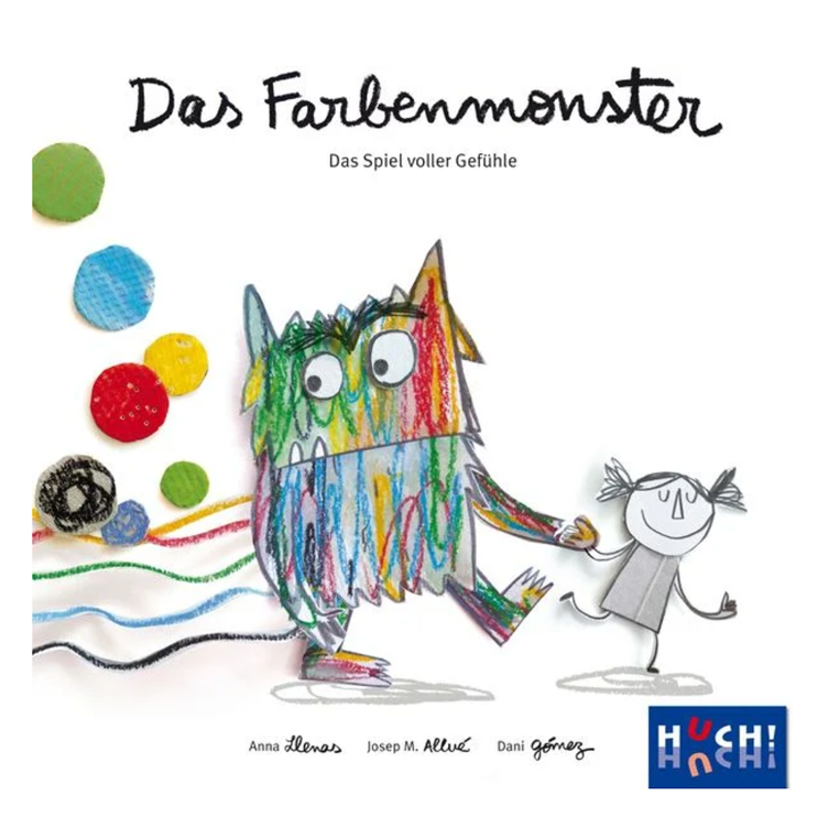 Das Farbenmonster - Das Spiel