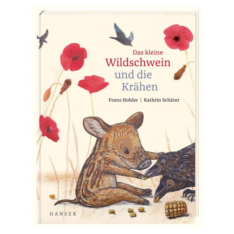 Das kleine Wildschwein und die Krähen