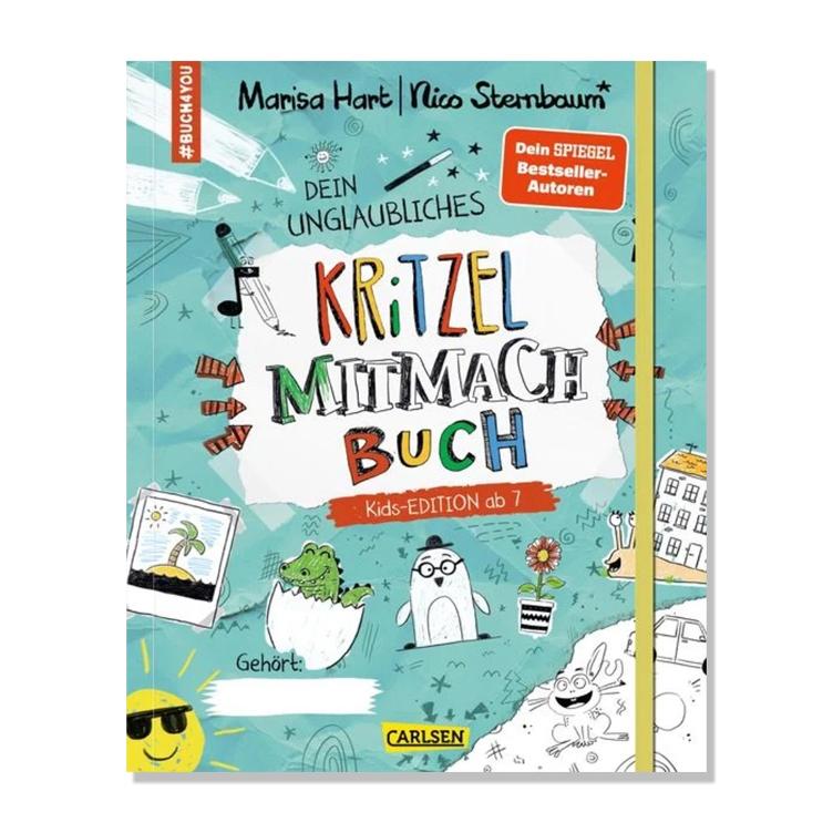 Dein unglaubliches Kritzel-Mitmach-Buch - Kids-Edition ab 7