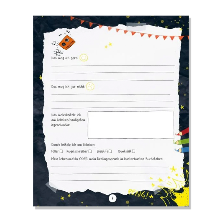 Dein unglaubliches Kritzel-Mitmach-Buch - Teens-Edition ab 10 - 2