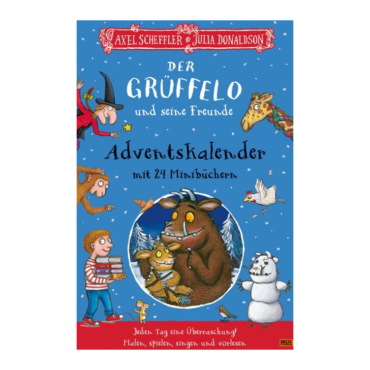 Der Grüffelo und seine Freunde: Adventskalender mit 24 Minibüchern