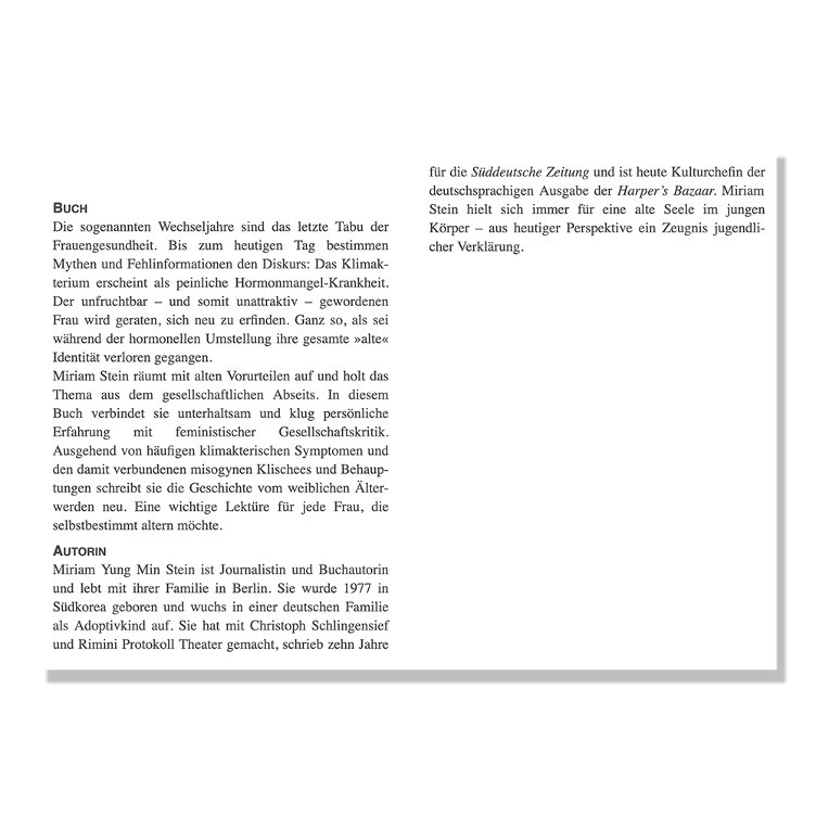 Die gereizte Frau - Was unsere Gesellschaft mit meinen Wechseljahren zu tun hat - 0