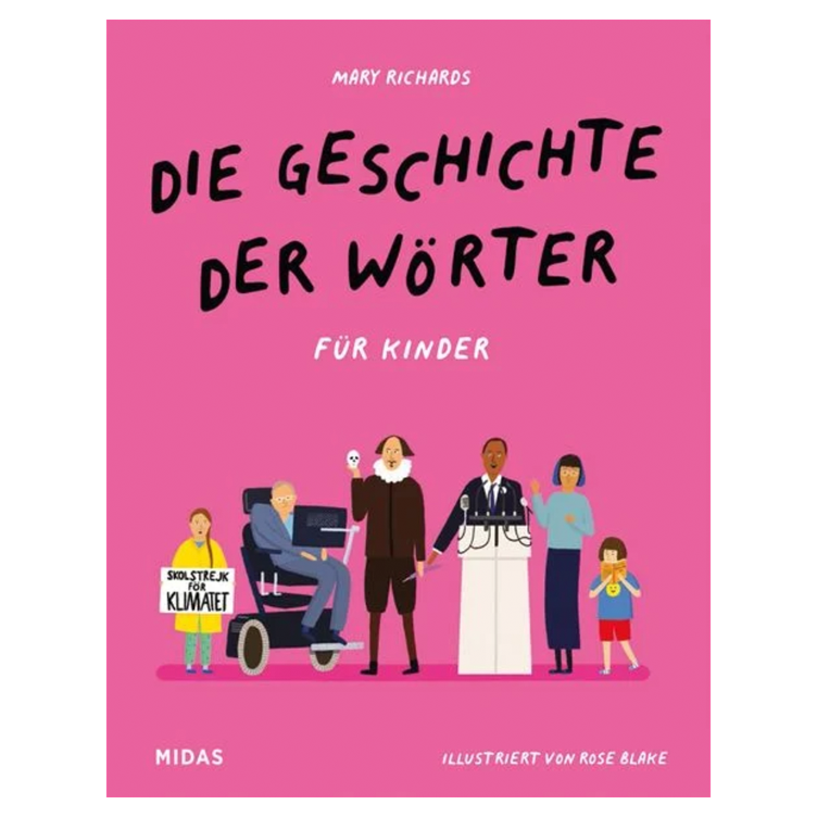 Die Geschichte der Wörter für Kinder