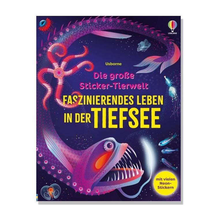 Die grosse Sticker-Tierwelt: Faszinierendes Leben in der Tiefsee