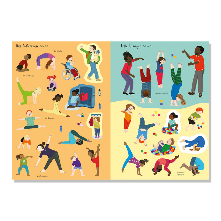 Die Welt des Turnens - Mein Immer-wieder-Stickerbuch - 2