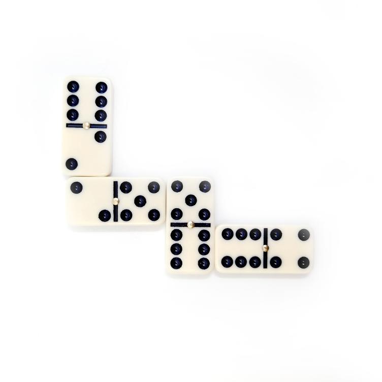 Domino - Das klassische Familienspiel in Retro-Optik! - 1