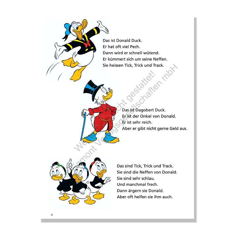 Donald Duck in leichter Sprache - Aus dem Leben einer Ente - 5