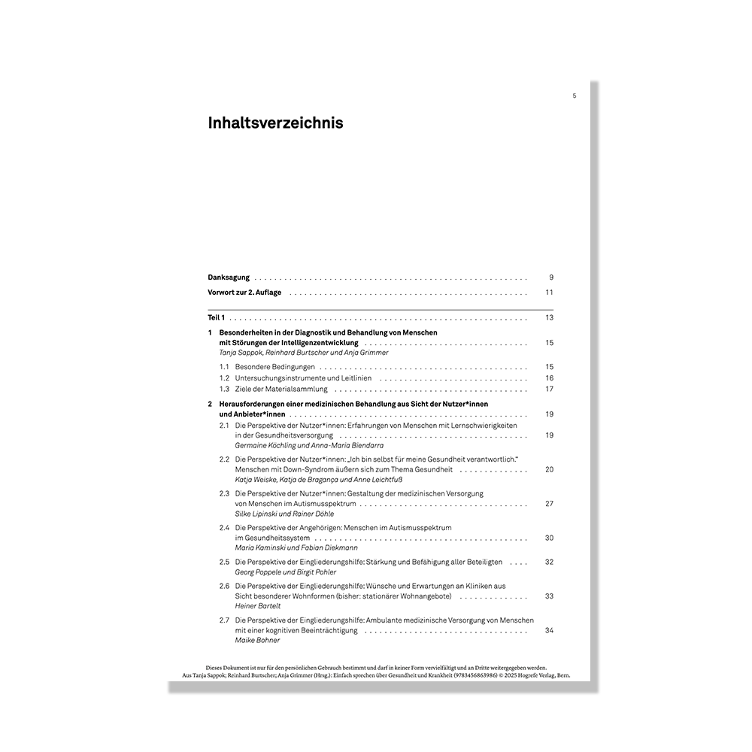 Einfach sprechen über Gesundheit und Krankheit - 3