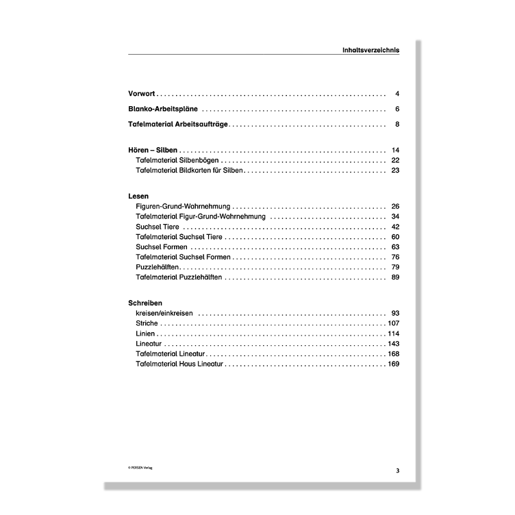 Einfache Vorübungen zum Lese- und Schreiberwerb - 7