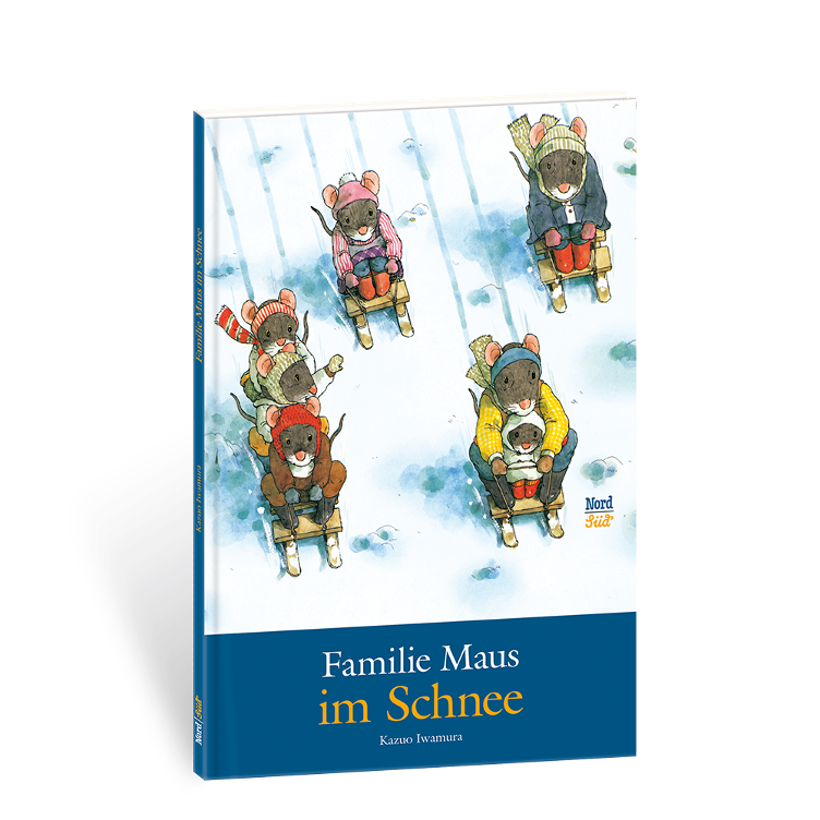 Familie Maus im Schnee