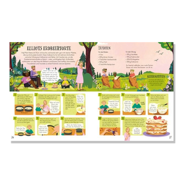 Familienrezepte aus aller Welt - kinderleicht gemeinsam kochen - 1