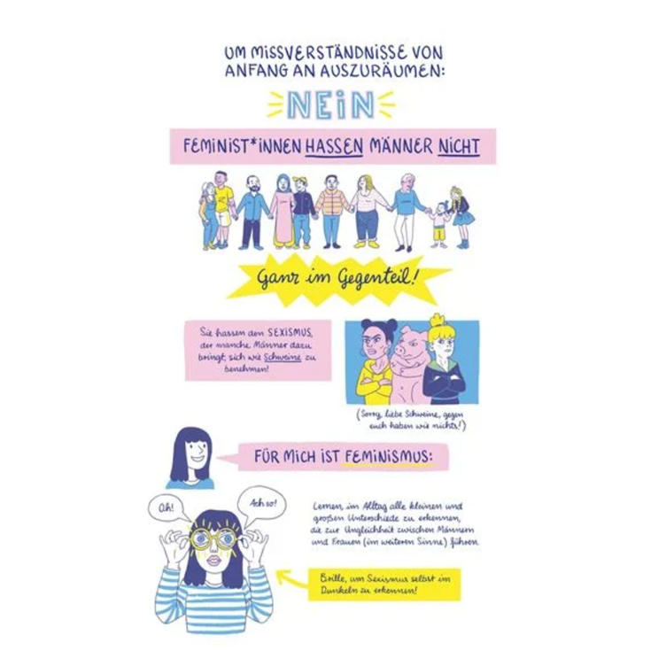 Feminists in Progress - Ein Comic-Guide für Empowerment, Body Positivity und Vielfalt - 3