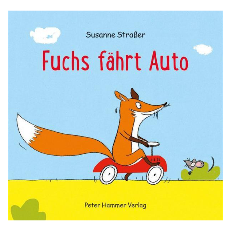 Fuchs fährt Auto