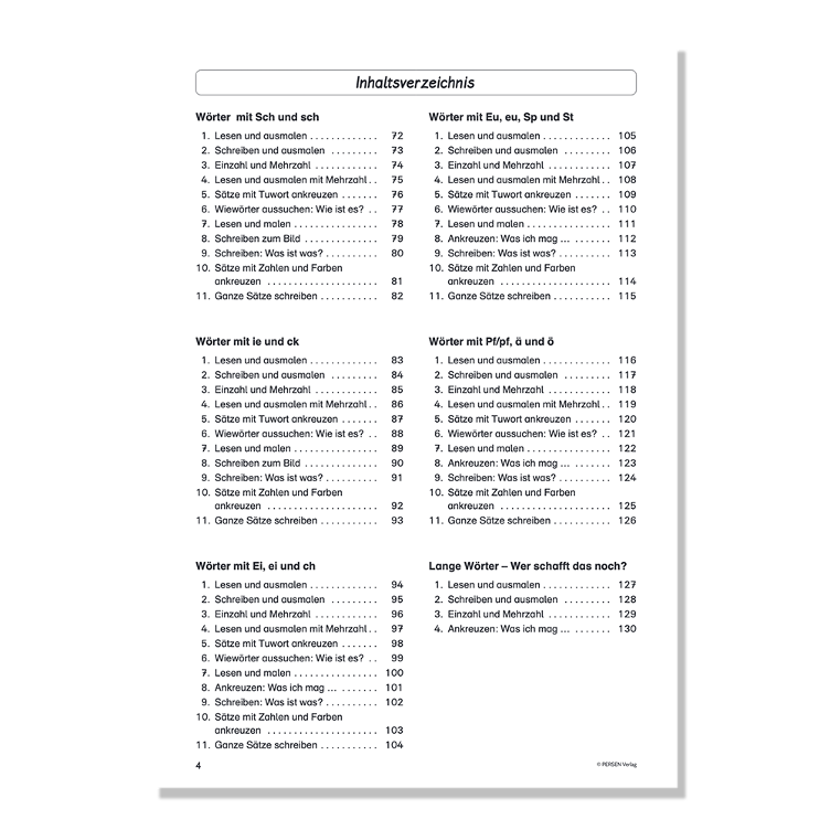 Ganz einfach lesen und schreiben: Satzebene - 6