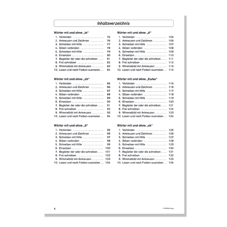 Ganz einfach lesen und schreiben: Wortebene - 3