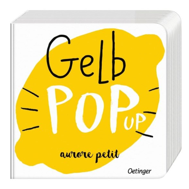 Gelb Pop-up