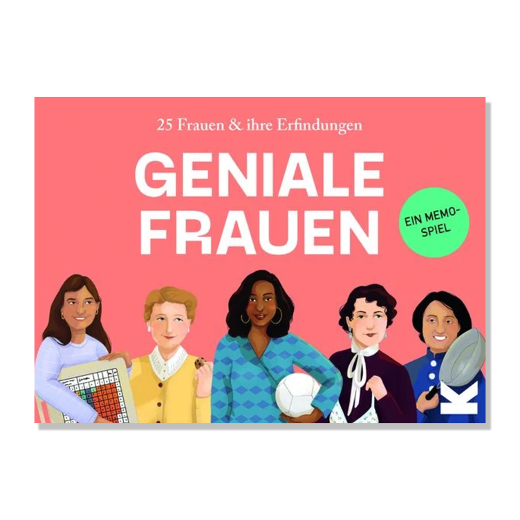 Geniale Frauen - 25 Frauen & ihre Erfindungen - Ein Memo-Spiel