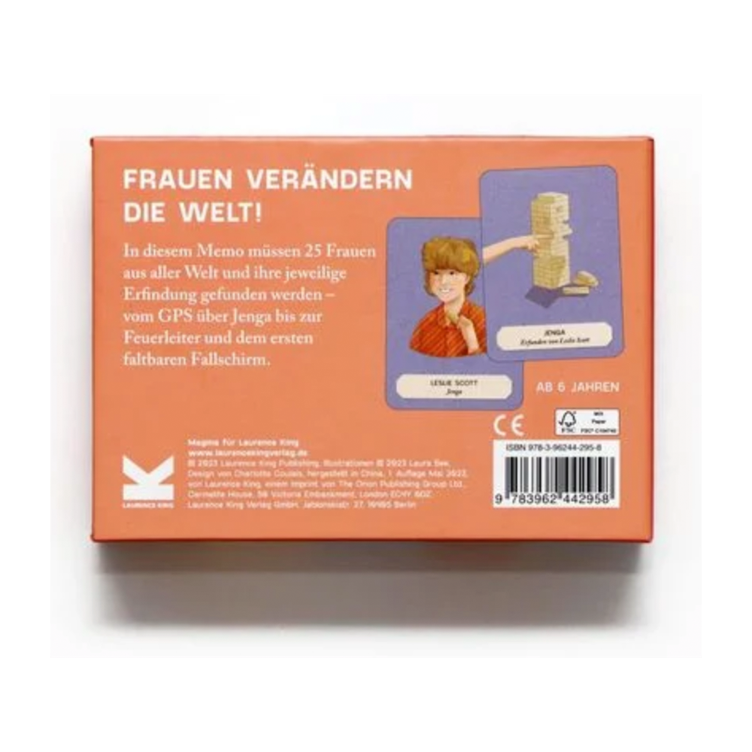 Geniale Frauen - 25 Frauen & ihre Erfindungen - Ein Memo-Spiel - 1