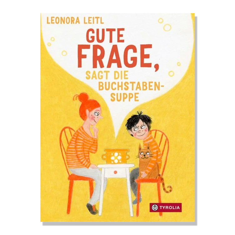 Gute Frage, sagt die Buchstabensuppe