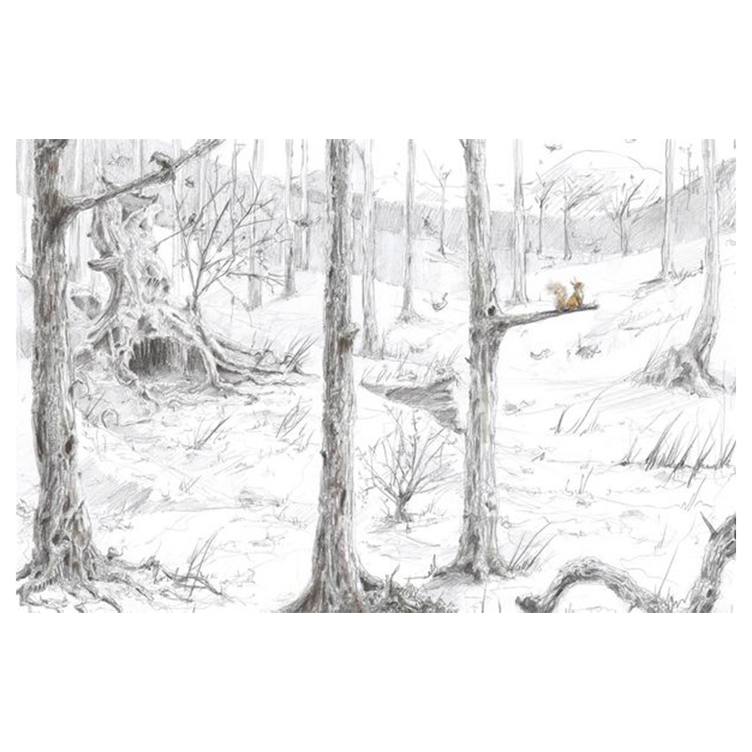 Herr Eichhorn und der erste Schnee - 1