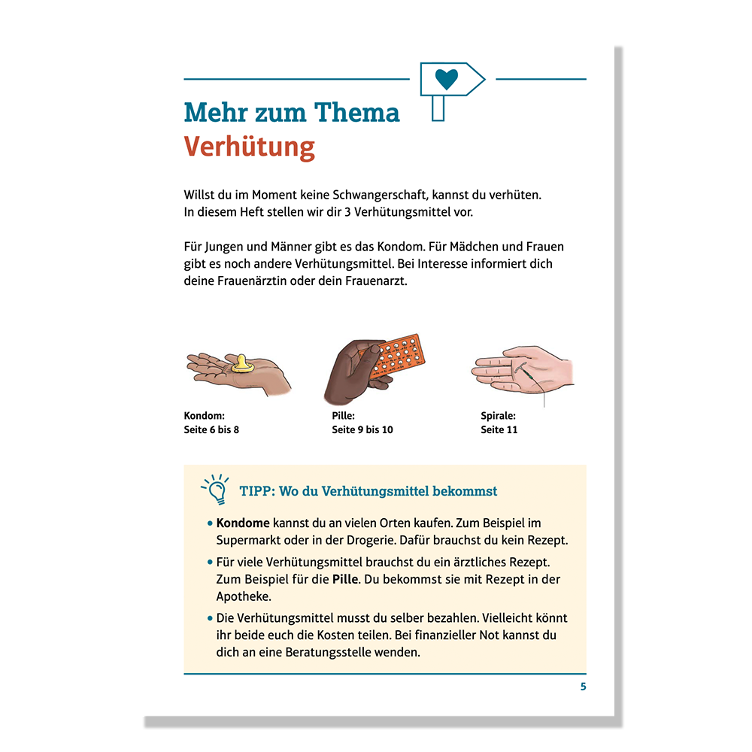 herzfroh 2.0 - Fragen und Antworten zu Körper, Liebe und Sexualität - Verhütung - 0