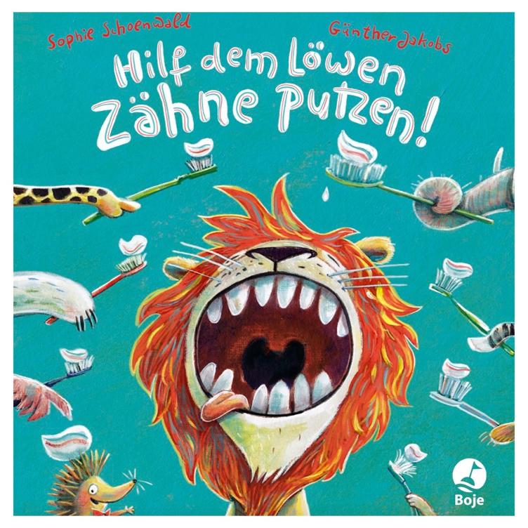 Hilf dem Löwen Zähne putzen!