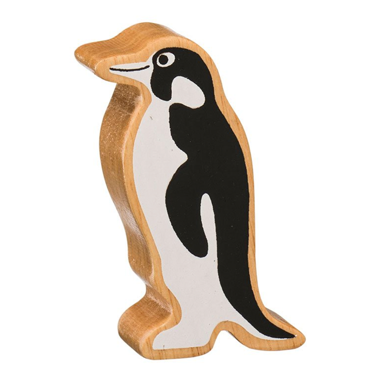 Holztier Pinguin