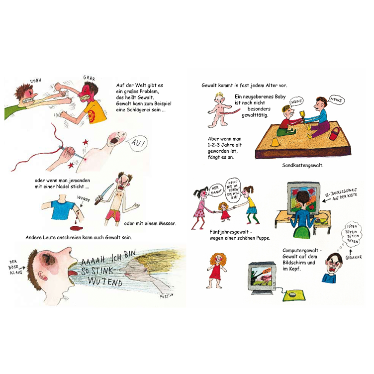 Ich mach dich platt! - Das Kinderbuch von der Gewalt - 1