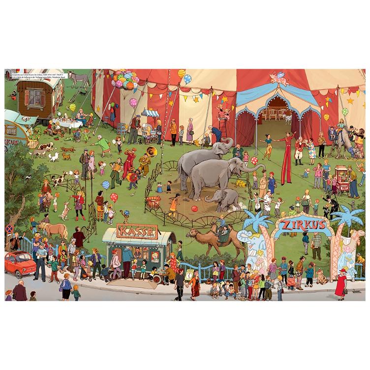 Im Zirkus - Eine Wimmelbilder-Geschichte - 1