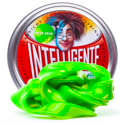 Intelligente Knete Neon Grün - nachtleuchtend