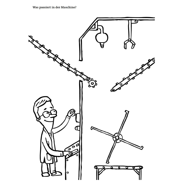 Kinder Künstler Kritzelbuch - Anmalen Weitermalen Selbermalen - 2