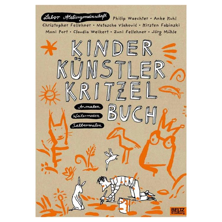 Kinder Künstler Kritzelbuch - Anmalen Weitermalen Selbermalen