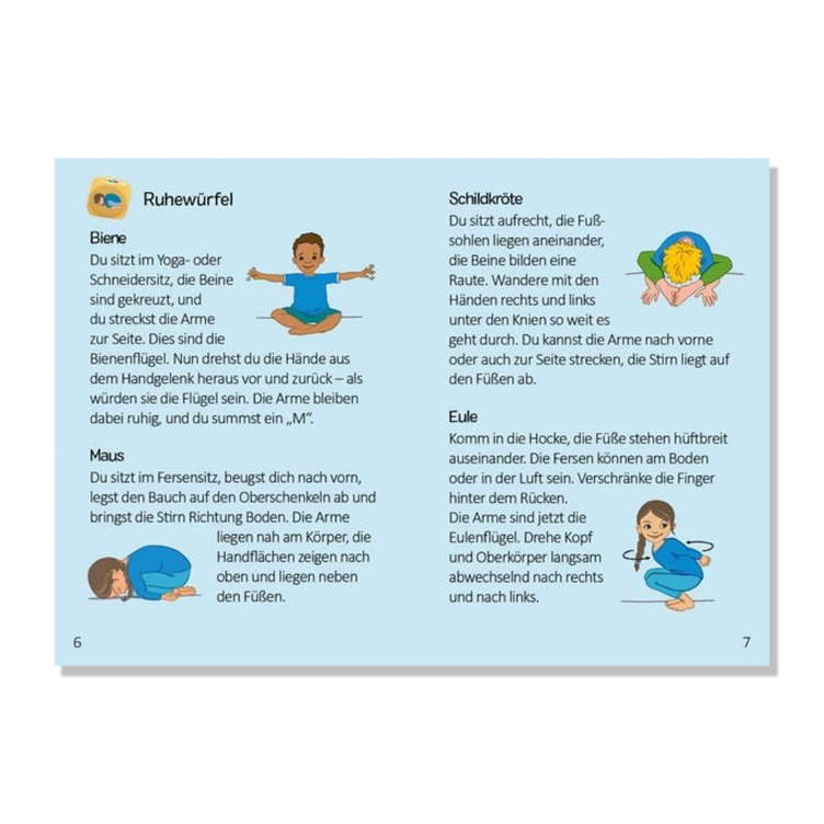 Kinderyoga-Würfel-Entspannung, Bewegung und Spaß für zwischendurch - 0