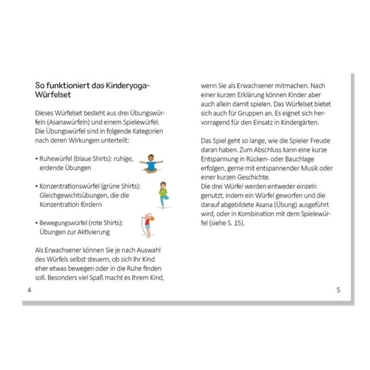 Kinderyoga-Würfel-Entspannung, Bewegung und Spaß für zwischendurch - 1