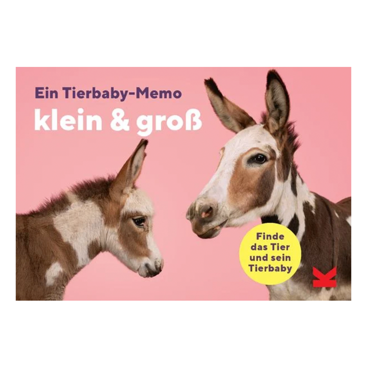 klein & gross - Ein Tierbaby-Memo